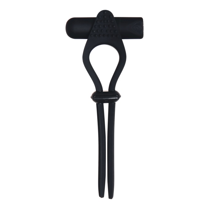 Black Tie Affair Rechargeable Silicone Cock Tie By Zero Tolerance, , large