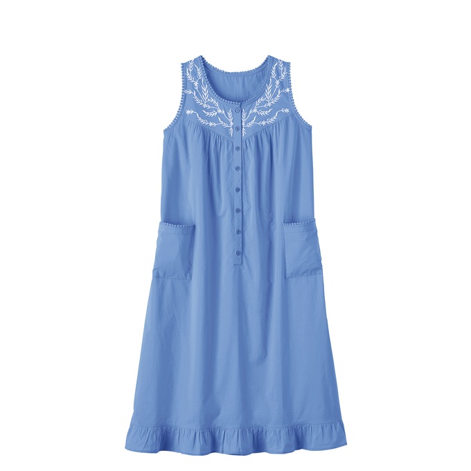 Sleeveless Nightgown, , large