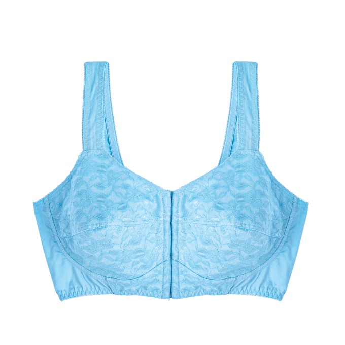 No Bones Front-Close Bra, , large