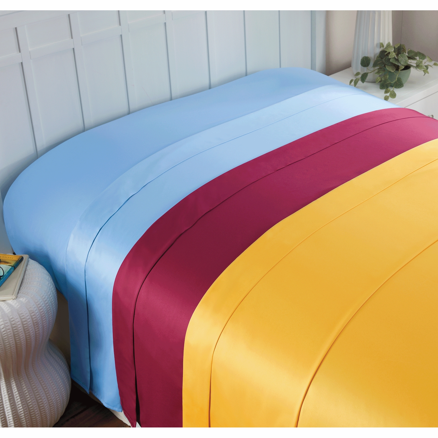 Satin Sheet Set and Pillowcase Sets Carol Wright