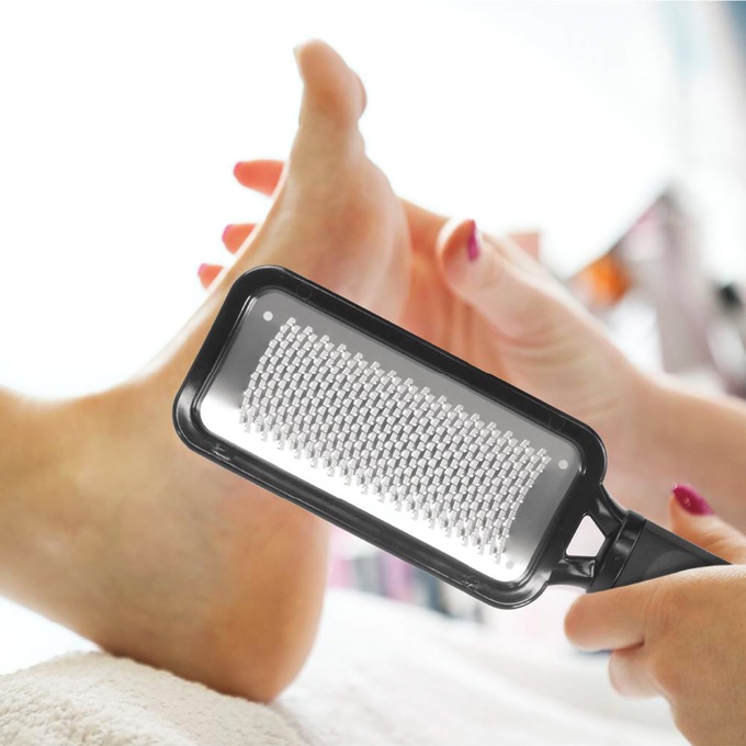 3-Piece Pedicure Foot File Set with Bag, , large