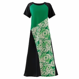 Colorblock Maxi Dress, , large