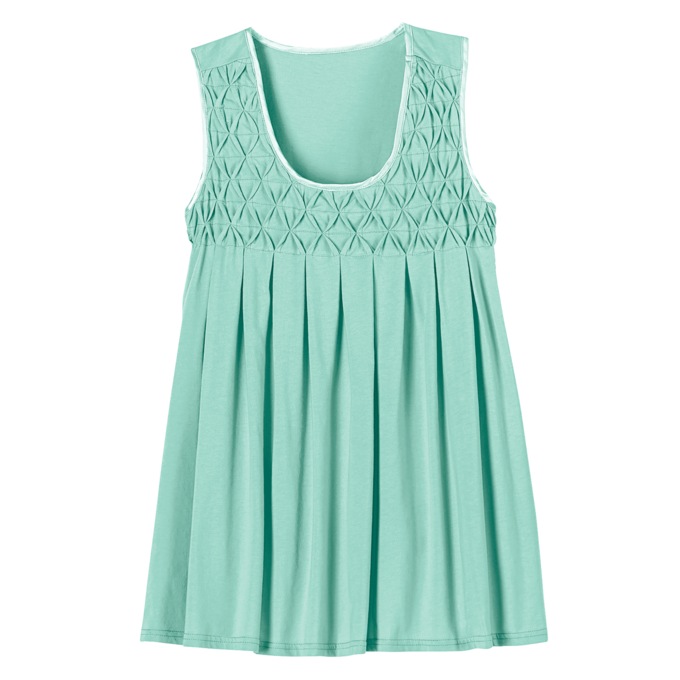 Sleeveless Knit Shorty Pajama, , large