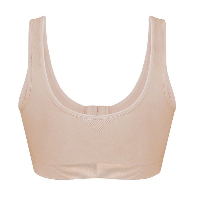 Fully Seamless Front-Close Bra, , large