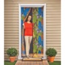 Butterfly-Print Mesh Screen Door, , large
