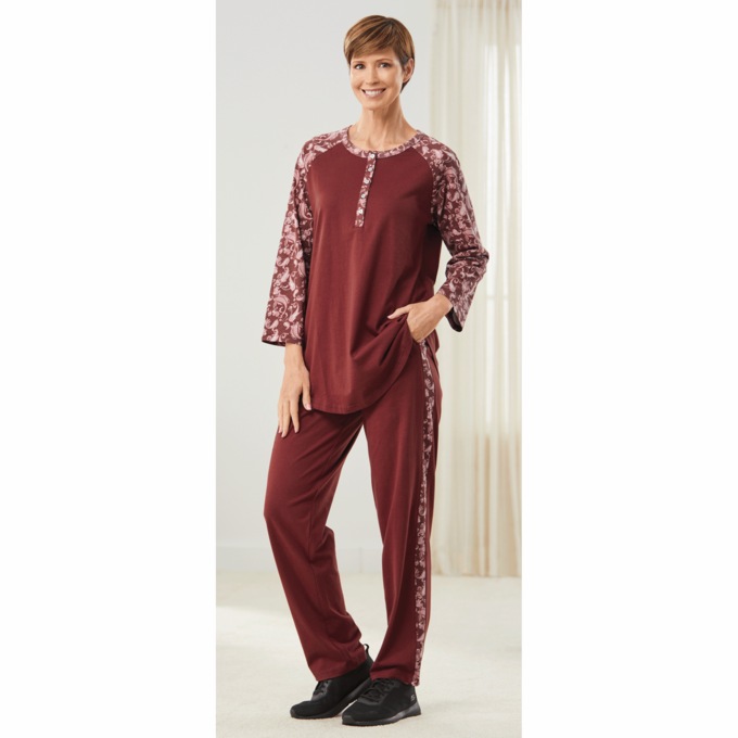 Everyday Contrast Stripe Pants, , large