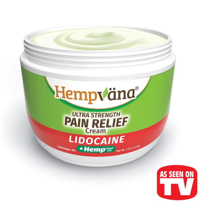 Hempvana® Lidocaine Pain Relief Cream, , large