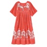 Border Print Patio Dress, , large