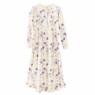 Long-Sleeve Printed Nightgown, , large