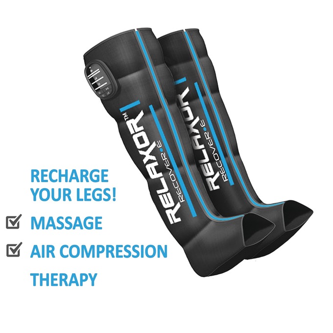 Relaxor Recover-E Full Leg Recovery Therapy, , large