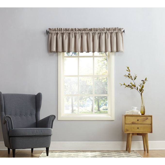 Madison Room-Darkening Light-Filtering Valance, , large