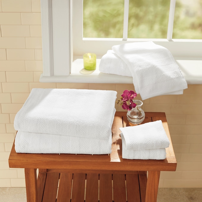 Set of 2 Quick Dry Hand Towel, , large