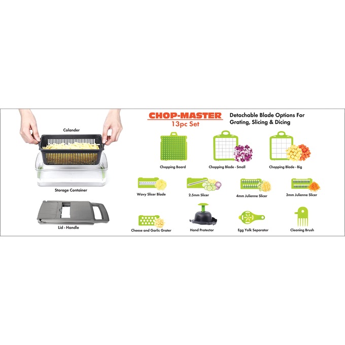 Clad Craft Chop Master 13-piece Set, , large