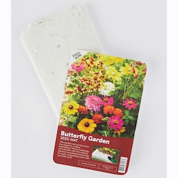 Butterfly Garden Flower Mat, , large