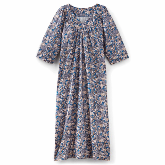 Border Print Long Lounger, , large