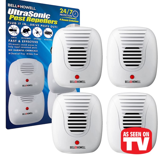 Bell & Howell Pest Repellers 4-Pack, , large