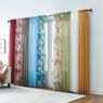 Sheer Curtain Panel, Slate, large
