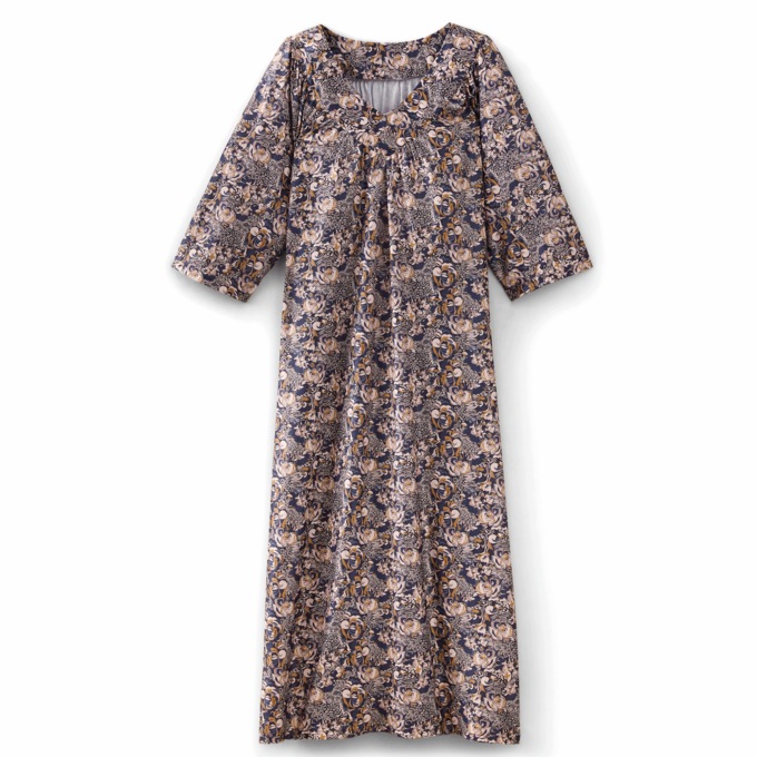 Border Print Long Lounger, , large