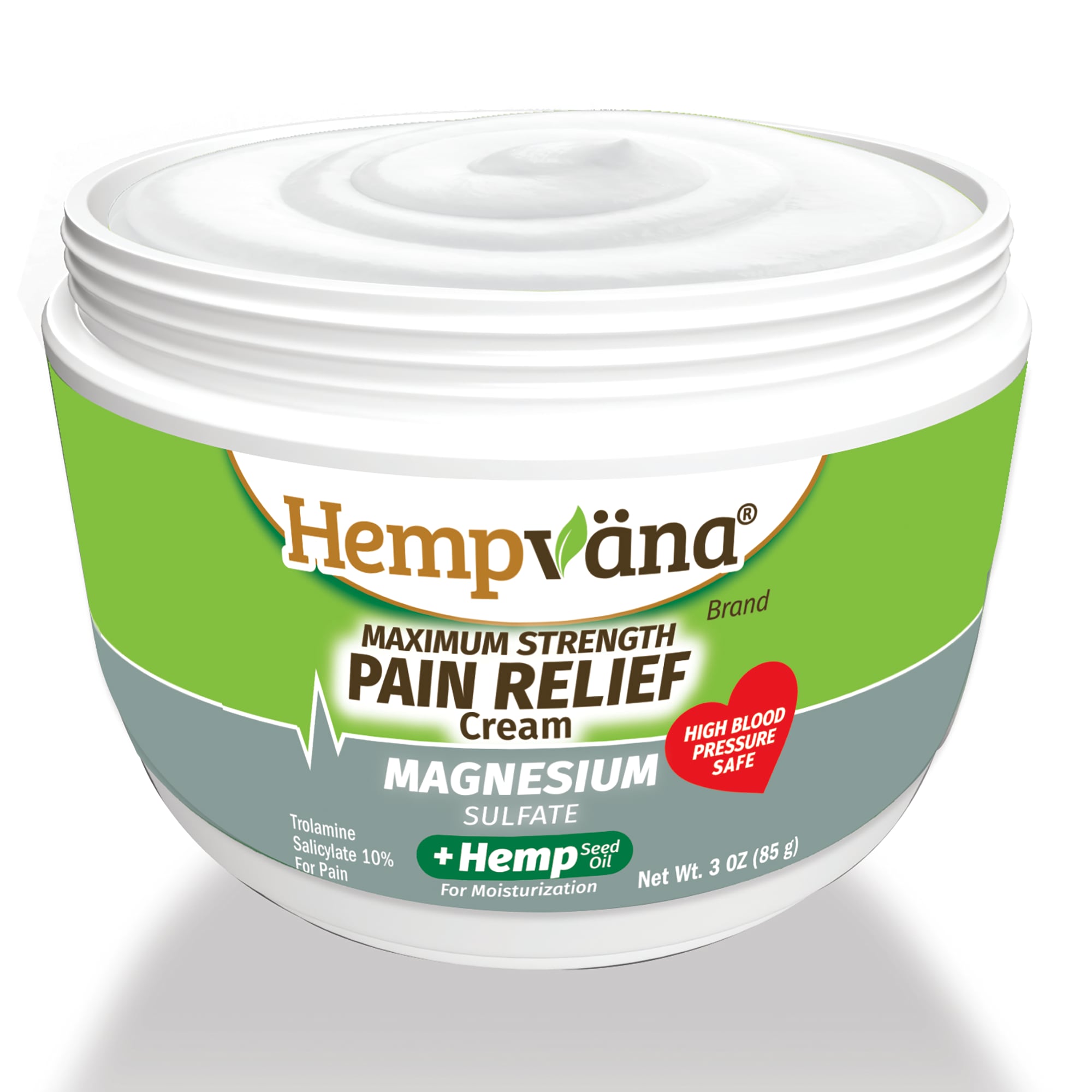 Hempvana Magnesium Sulfate Pain Relief Cream, , large