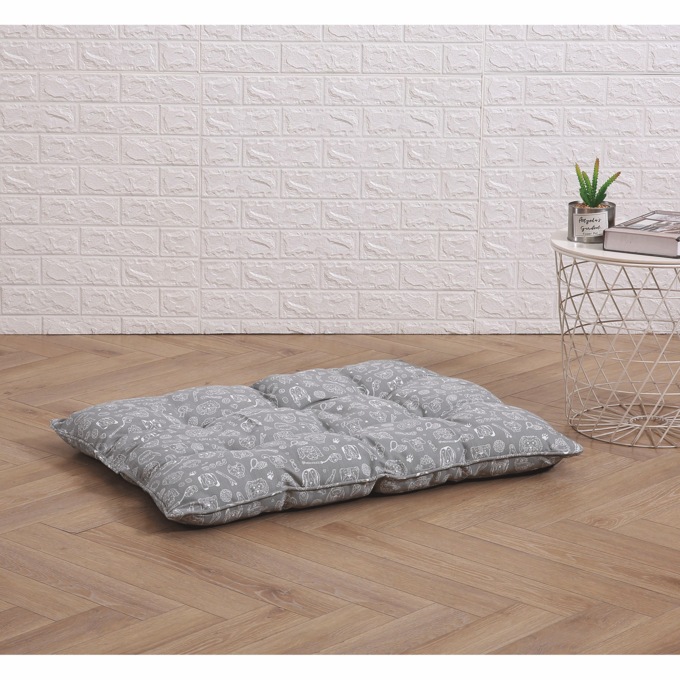  Cotton-Tufted Pet Bed , , large