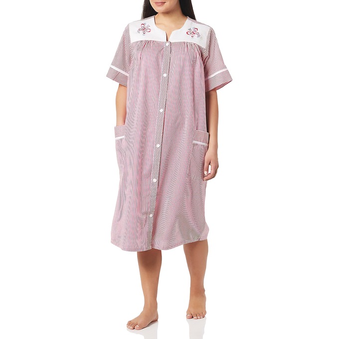 Duster With Embroidered Yoke, , large