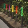 Set of 6 Solar LED Yard Lights, , large