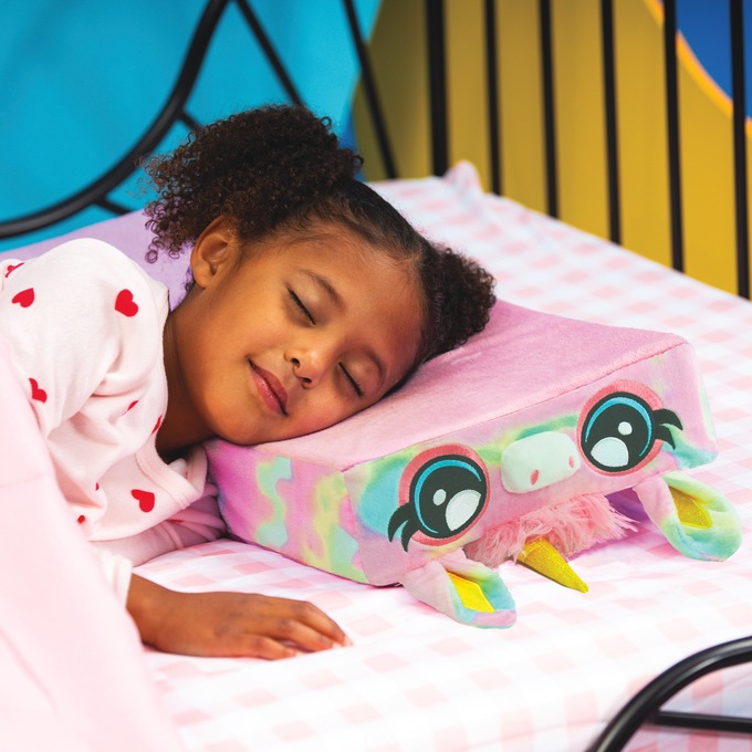 Pillow Cube Kid, Rainbow Unicorn, large