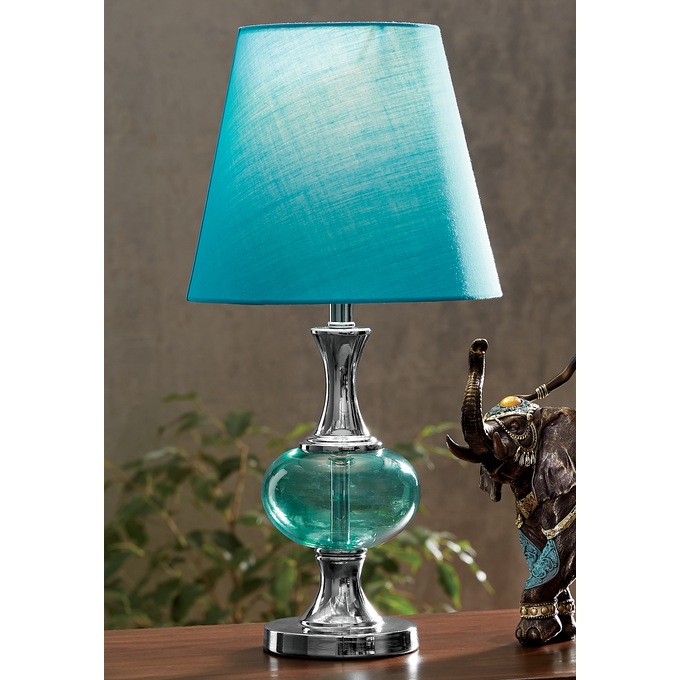 Color Glass Table Lamp, , large