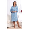 Printed Flannel PJs or Nightshirt, , large