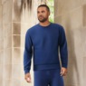 Men's Crewneck Sweatshirt & Fleece Jogger, , large