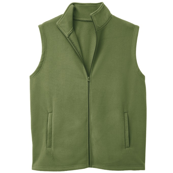 Men's Fleece Vest, , large