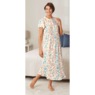 Knit Gown With Embroidery, , large