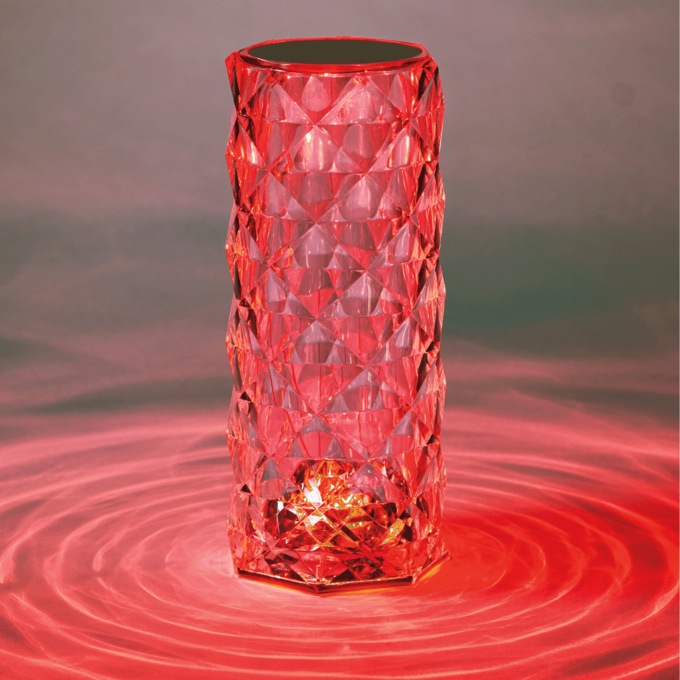 Crystal-Like Table Lamp, , large