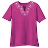 Embroidered Capri Set, , large