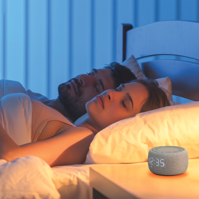 iLive Alarm Clock & White Noise Machine, , large