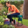 2-in-1 Cushioned Garden Kneeler and Seat, , large