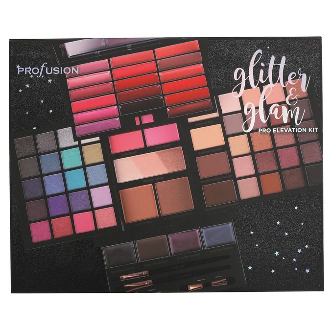 Pro Elevation 76-Piece Multi-Tier Makeup Kit, , large