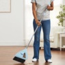 Rechargeable Broom Vacuum, Blue, large