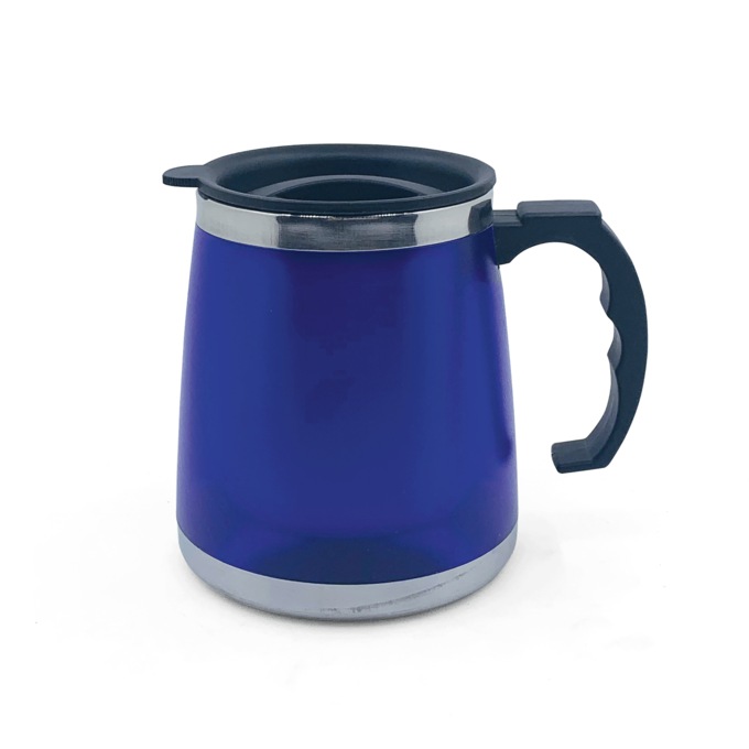 Insulated Mug, Blue, large