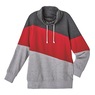 Colorblock Cowl-Neck Sweatshirt, , large