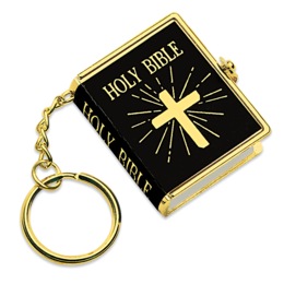 Holy Bible Key Chain, , large