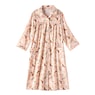 Cozy Cotton Flannel Duster with Pockets, , large