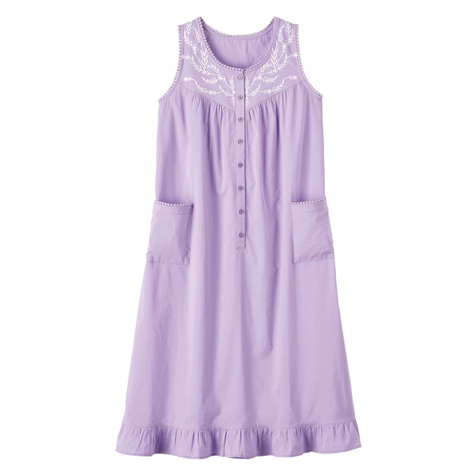 Sleeveless Nightgown, , large