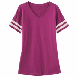 Sporty V-Neck Tunic, , large
