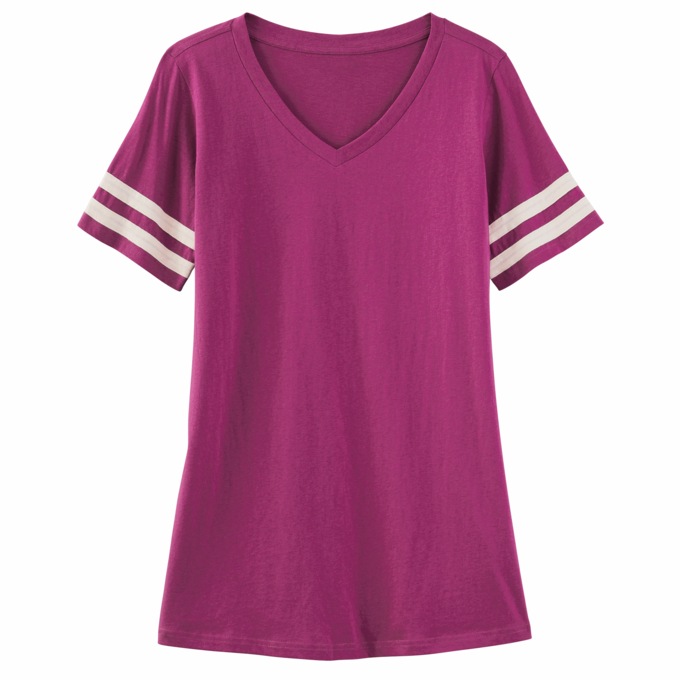 Sporty V-Neck Tunic, , large