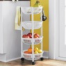 4-Tier Rolling Cart, , large