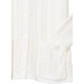 Cable Knit Cardigan, White, large