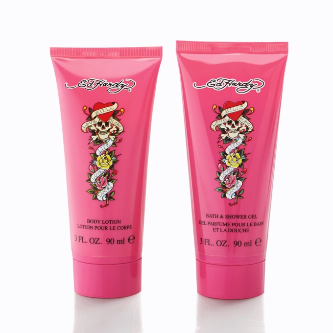 Ed Hardy Life Love Luck 2-Piece Set, , large