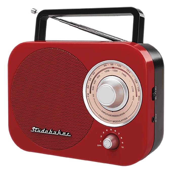 Retro Portable Radio, , large