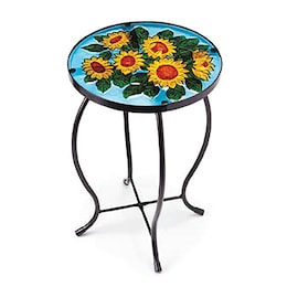 Sunflower Glass Table  , , large
